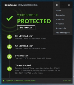Bitdefender Antivirus Free Edition 1.0.17.178 - [En/De]