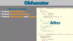Unity Asset - Obfuscator Pro 3.9.5 [En]