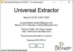 Universal Extractor 2.0.0 RC 3 Portable [Multi/Ru]