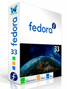 Fedora 33 Workstation Server Spins [x86_64] 9xDVD, 2xCD