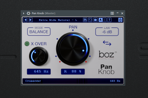 Boz Digital Labs - Pan Knob 1.0.2 VST, VST3, AAX (x86/x64) [En]