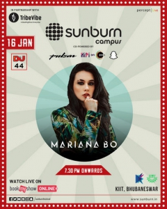 Mariana Bo - Live @ Campus, Sunburn Festival, India (2021-01-18)