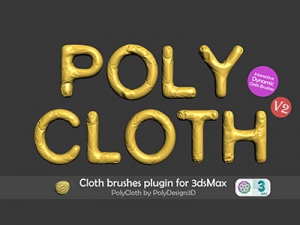PolyDesign3D - PolyCloth 2.02 for 3ds Max 2016-2022 [En]