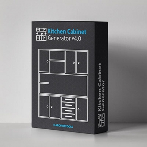 ArchvizTools - Kitchen Cabinet Generator 4.0 [En]