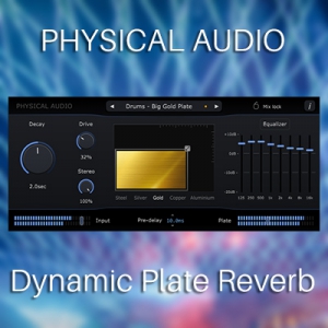 Physical Audio - Dynamic Plate Reverb 3.1.3 VST3, AAX (x64) [En]