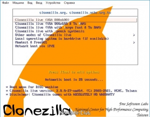 Clonezilla Live (stable) 2.8.0-27 [i686, i686-pae, amd64] 3xCD