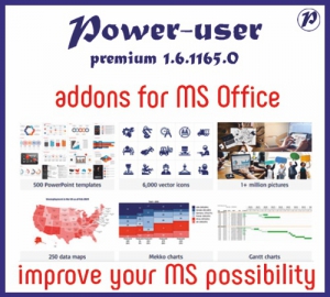Power-user (for MS Office) Premium 1.6.1165.0 [En]
