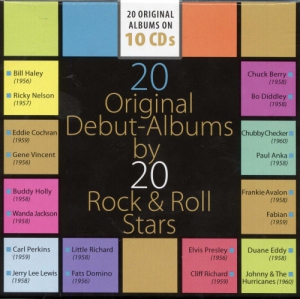 VA - 20 Original Debut-Albums By 20 Rock & Roll Stars [10 CD]