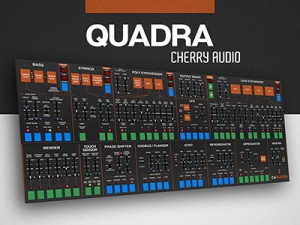 Cherry Audio - Quadra 1.0.4.75 Standalone, VSTi, VSTi 3, AAX (x64) RePack by R2R [En]