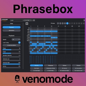 Venomode - Phrasebox 1.2.4 VSTi, AAX (x86/x64) [En]
