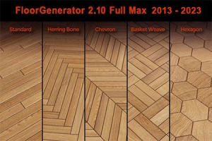 FloorGenerator 2.10 for 3ds Max 2013-2023 [En]