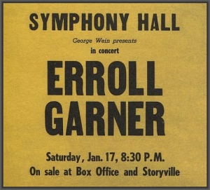 Erroll Garner - Symphony Hall Concert