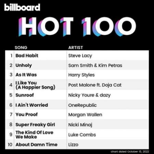 VA - Billboard Hot 100 Singles Chart [15.10]