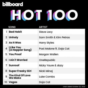 VA - Billboard Hot 100 Singles Chart [22.10]