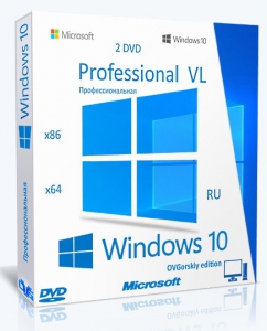 Microsoft Windows 10 Professional VL x86-x64 22H2 RU by OVGorskiy 02.2023