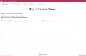 Radeon Software Slimmer 1.11.0 Portable [En]