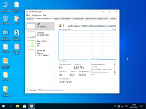Windows 10 Pro x64 Lite 22H2 build 19045.2251 by Zosma [Ru]