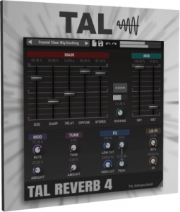 TAL Software - TAL-Reverb-4 4.0.2 VST, VST 3 (x64) [En]