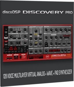 discoDSP - Discovery Pro 7.5 STANDALONE, VSTi, VSTi 3, AAX (x86/x64) Repack by demberto [En]