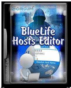 BlueLifeHosts editor 1.5 Portable [Multi/Ru]