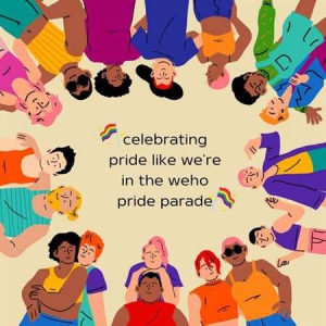 VA - celebrating pride like we're in the weho pride parade