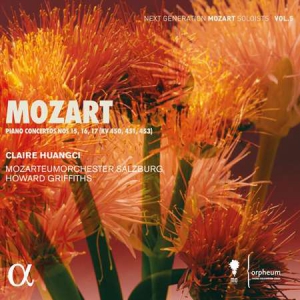 Claire Huangci - Mozart: Piano Concertos Nos 15, 16, 17 (KV 450, 451, 453)