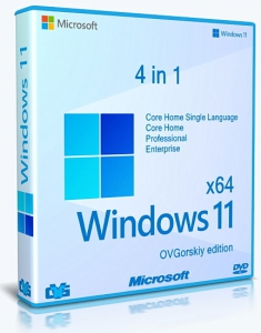 Microsoft® Windows® 11 x64 Ru 23H2 4in1 Upd 11.2023 by OVGorskiy