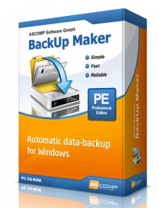 ASCOMP BackUp Maker Pro 8.204 RePack (& Portable) by elchupacabra [Multi/Ru]