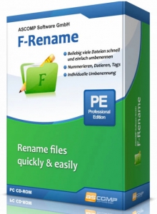 ASCOMP F-Rename Pro 2.102 RePack (& Portable) by elchupacabra [Ru/En]