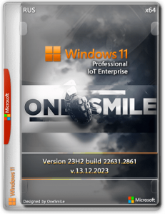 Windows 11 x64 Rus by OneSmiLe [22631.3155]