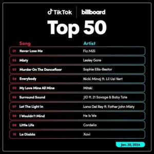 VA - TikTok Billboard Top 50 Singles Chart [20.01]