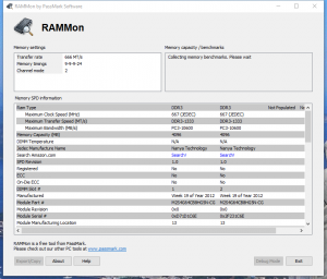 PassMark RAMMon 3.1 Build 1000 [En]