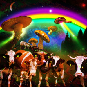 Toxic Scientist - Cows & Mushrooms