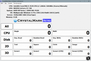 CrystalMark Retro 1.0.1 Portable [Multi/Ru]