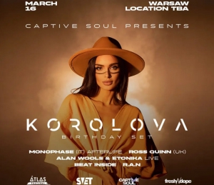 Korolova - Live @ @ Captive Soul , Centrum Eventowe Butelkownia Warsaw (2024-03-16)