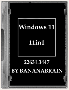 Windows 11 (11in1) 23H2 10.0.22631.3447 x64 by BananaBrain [Ru]