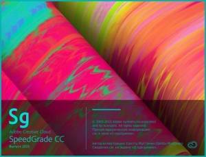 Adobe SpeedGrade CC 2015.1 RePack by D!akov [Multi/Ru]