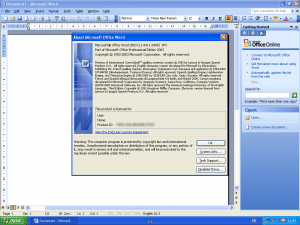 Microsoft Office Professional 2003 SP3 ( 02.01.2016) RePack by Serg16 [En]