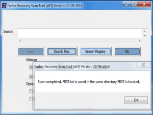 Farbar Recovery Scan Tool 20.09.2016 Portable [En]