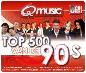 VA - Q-Music Top 500 van de 90's Box