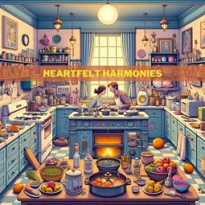 Cooking Jazz Music Academy, Instrumental Music Ensemble, Calming Jazz Relax Academy - Heartfelt Harmonies (Soulful R&B for Passionate Home Cooking)