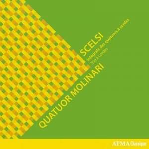 Quatuor Molinari - Scelsi : Integrale Des Quatuors A Cordes Et Trio A Cordes