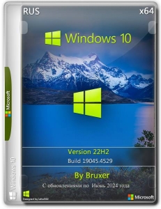 Windows 10 22H2 (19045.4529) x64 (6in1) by Bruxer [Ru]
