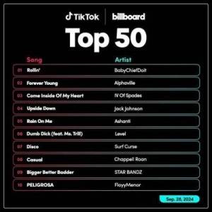  VA - TikTok Billboard Top 50 Singles Chart [28.09]