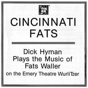  Dick Hyman - Cincinnati Fats