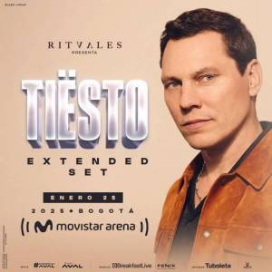 Tiesto - Live @ Movistar Arena Bogota, Colombia (2025-01-25)