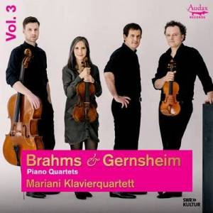  Mariani Klavierquartett - Brahms & Gernsheim Vol. 3